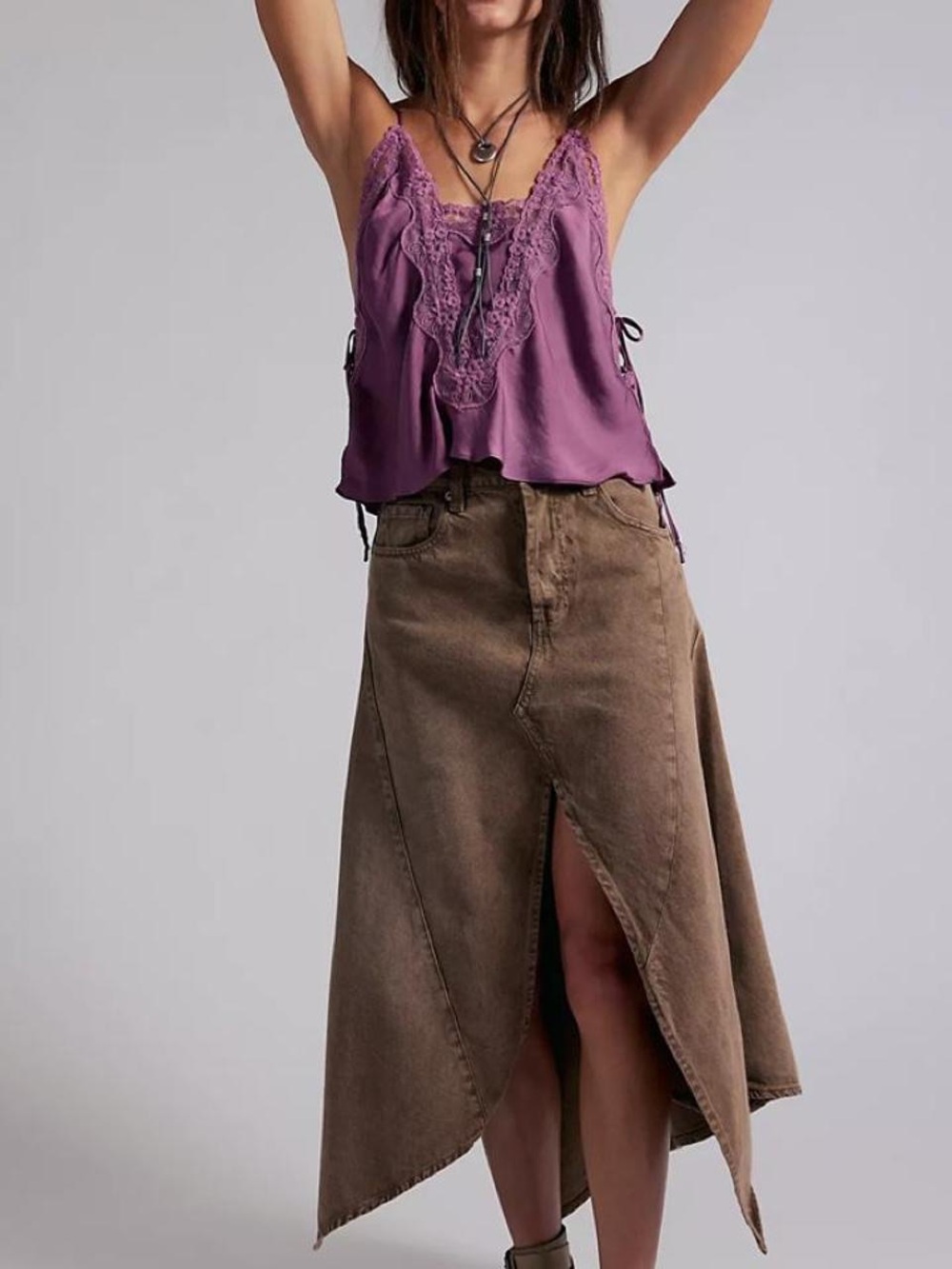 NWT Free People Aquarius Maxi Skirt